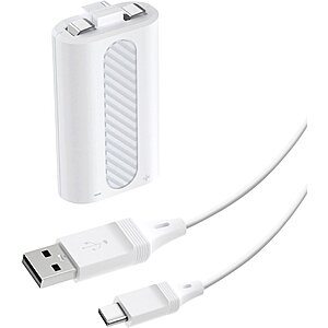 Insignia Play + Charge Kit for Xbox Series X/S (White) on sale for $7.49 + Free Shipping