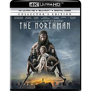 4K Movies: Dunkirk, Mad Max: Fury Road, The Northman, Tenet 3 for $33 & More