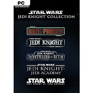 5-Game Star Wars Jedi Knight Collection (PC Digital Download) $4.19