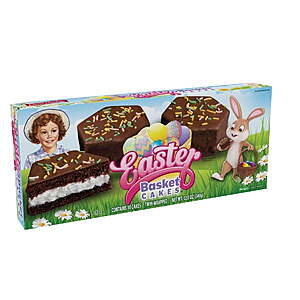 10-Count Little Debbie Easter Basket Chocolate Snack Cakes $2 + Free Shipping w/ Walmart+ or $35+