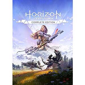 Horizon Zero Dawn Complete (PC Digital Download) $10, Horizon Forbidden West Complete Pre-Order (PC Digital Download) $48.39