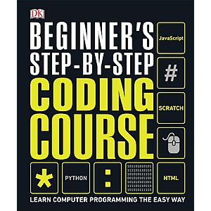 Beginner's Step-by-Step Coding Course (Kindle eBook) $2