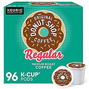 96-Count The Original Donut Shop Regular K-Cups (Medium Roast) $33.75 w/ Subscribe & Save