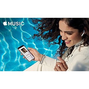 New Subscribers: 4-Month Apple Music Trial Subscription  Free
