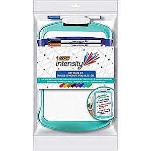 BIC Intensity Dry Erase Kit w/ 9-Piece Dry Erase Markers $5.51 + Free Shipping w/ Prime or $25+