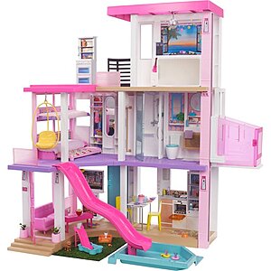 3.75' Barbie Dreamhouse Dollhouse Playset w/ Pool, Slide & Party Room $149 + Free Shipping