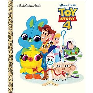 Little Golden Children's Books: Toy Story 4, Moana from $3 each & More
