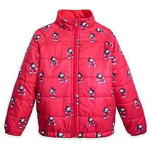 shopDisney: Kids' Puff Jackets (Mickey or Minnie Mouse, Toy Story 4, Spiderman, More) $13.48 + Free Shipping