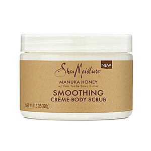 11.3-Ounce SheaMoisture Smoothing Body Scrub (Manuka Honey) $2.47 + Free Shipping w/ Prime or on $35+