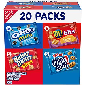 20-Count Nabisco Classic Mix Variety Pack $6.64 w/ S&S + Free Shipping w/ Prime or on $35+