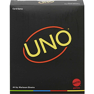 UNO Minimalista Card Game $3.08 + Free Shipping w/ Walmart+ or on $35+