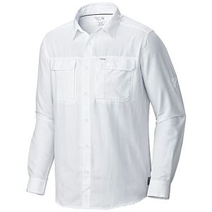 Mountain Hardwear Men's Canyon Long Sleeve Shirt (white) $25, Women's Karsee Long Sleeve Shirt (various colors) $24 & More + Free Shipping