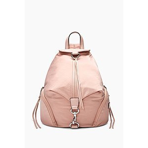 Rebekka Minkoff Julian Nylon Backpack (vintage pink) $59, Nylon Hobo Bag (black/silver) $50.15 & More + Free Shipping