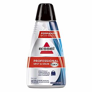 32oz Bissell Professional Spot & Stain + OXY Formula for Portable Spot Cleaners 2 for $8.85 + Free Store Pickup
