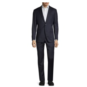 Saks Fifth Avenue Made in Italy Men's Suits Sale: Classic-Fit Striped Wool Suit $360, Tailored-Fit Wool Suit $360 & More + Free Shipping