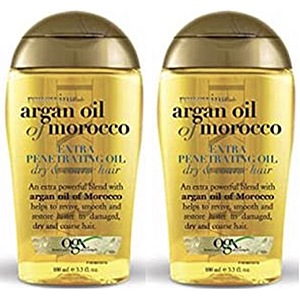 3.3-Oz OGX Renewing + Argan Oil of Morocco Oil for Hair 2 for $8.30 ($4.15 each) + Free Shipping w/ Prime or on $25+