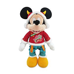 shopDisney: 17" Mickey or Minnie Mouse Lunar New Year 2021 Plush $10.50 & More + Free Shipping