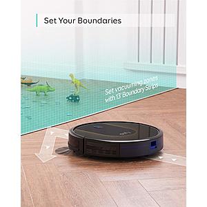 eufy Robot Vacuum Cleaner, Wi-Fi, Super-Thin, 1500Pa Suction, Boundary Strips Included, Quiet, Self-Charging, Cleans Hard Floors to Medium-Pile Carpets + Free Fast Shipping $189.99
