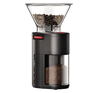 E-BODUM BISTRO Electric conical burr coffee grinder $39.99