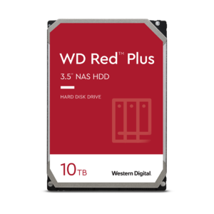 WD Red Plus 10TB, 7200 RPM, CMR, 256MB Cache - $179.99
