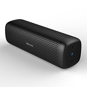 Mighty Rock 6110 Bluetooth Speakers Portable Wireless Speaker with 16W Rich Deep Bass, 12 Hours Playtime and Strong Aluminum-Alloy Shell Support TF Card (Black) $17 @Amazon