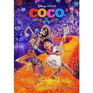 Disney Animation Sale (Digital HDX Films): Coco, Lion King, Cars 3  $10 Each & Many More
