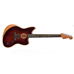 Fender american acoustasonic® jazzmaster® all-mahogany $979.99