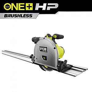 RYOBI 18V ONE+ HP Brushless 6-1/2" Track Saw (tool only) $130 FACTORY BLEMISHED