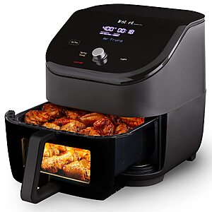 Instant Pot Vortex Plus 6-Quart Air Fryer Oven, Quiet Cooking, ClearCook Cooking Window, Dehydrator, Digital Touchscreen - $89.99