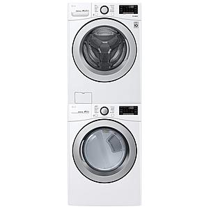 Sams Members - LG Front Load Washer and Electric Dryer Stackable $1049
