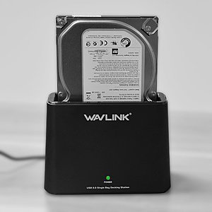 Wavlink USB 3.0 to SATA External Hard Drive Docking Station $12.90