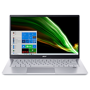 Acer Swift 3 SF314-511-51A3, 14" Full HD, 11th Gen Intel Core i5-1135G7, 8GB LPDDR4X, 512GB NVMe SSD @ Walmart $499