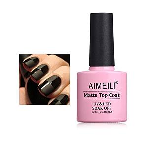 Amazon Canada only: AIMEILI Soak Off UV LED Gel Nail Polish - Matte Top Coat 10ml - $9.99 + Prime Free Shipping to Canada Address only