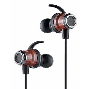 Symphonized DRV Genuine Wood Bluetooth Wireless Active Earbuds for $19.99 + FS with Code 3SZGYVAM