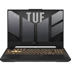 ASUS TUF Gaming F15 Laptop: 15.6" 1080p 144Hz, i7-12700H, 16GB DDR4, 1TB SSD, RTX 4070 (140W) $1150 + Free Shipping