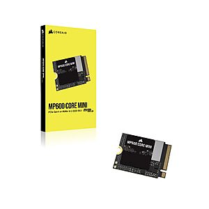 2TB Corsair MP600 CORE Mini M.2 NVMe PCIe x4 Gen4 Solid State Drive $150 + Free Shipping
