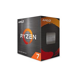 AMD Ryzen 7 5700X 8-Core, 16-Thread Unlocked Desktop Processor $161.19 + Free Shipping