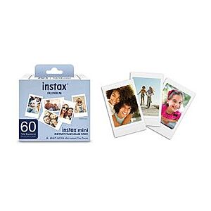 60-Ct Fujifilm Instax Mini Instant Film + 10-Ct Fujifilm Instax Film (Various): $37 + Free Shipping @ Target