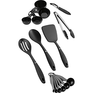 15-Piece Cuisinart Curve Kitchen Tool Utensil Set (Black): $10 + Free Pickup @ Best Buy