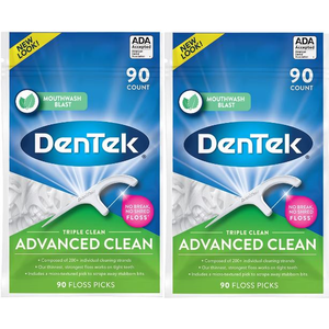 Walgreens Pickup: 90-Ct DenTek Advanced Clean Floss Picks (Mouthwash Blast) 2 for $1.60 & More + Free Store Pickup on $10+ Orders