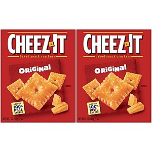 Walgreens: 7-Oz Cheez-It Baked Snack Crackers (Various Flavors) 2 for $2 + Free Store Pickup $10+