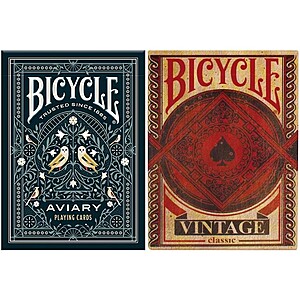 Bicycle Playing Cards: Buy 1 Get 1 Free: Aviary or Vintage 2 for $4.50 & More w/Store Pickup on $10+ @ Walgreens