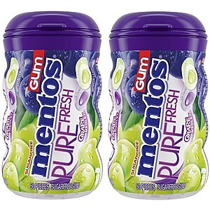 50-Count Mentos Sugar-Free Gum (Grape Medley): 2 for $3.60 & More w/Store Pickup on $10+ at Walgreens