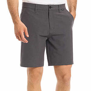 Costco Members: Hurley Men’s Hybrid Short (Blue, Gray, or Tan): 3 for $36 + Free Shipping