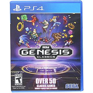 SEGA Genesis Classics: Over 50 Classic Games (PS4) $15 + In-Store Order Pickup