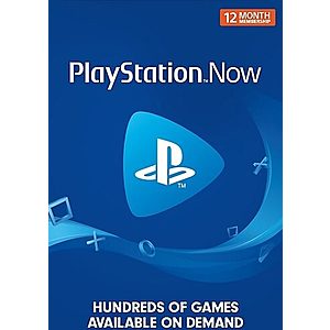 12-Month PlayStation Now Cloud Gaming Subscription (PS5/PS4/PC Games) $44.99 or less via GMG/Amazon/Best Buy/PlayStation Store
