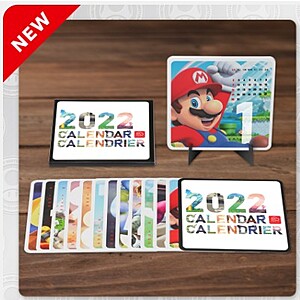 My Nintendo Store Rewards: My Nintendo 2022 Calendar 400 Platinum Points & More + $6.99 S/H