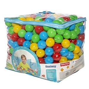 Fisher-Price 500 Play Balls - 2.5" Multi-Colored - Walmart.com - $24.88
