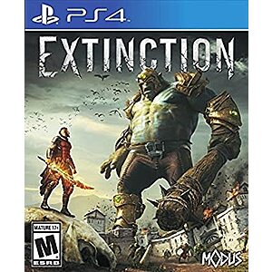 Extinction (PS4/Xbox One), Tempest 4000 (PS4/PS5) $5 each + Free Curbside Pickup