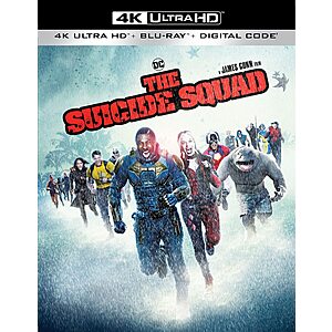The Suicide Squad (2021, 4K UHD + Blu-ray + Digital) $12.99